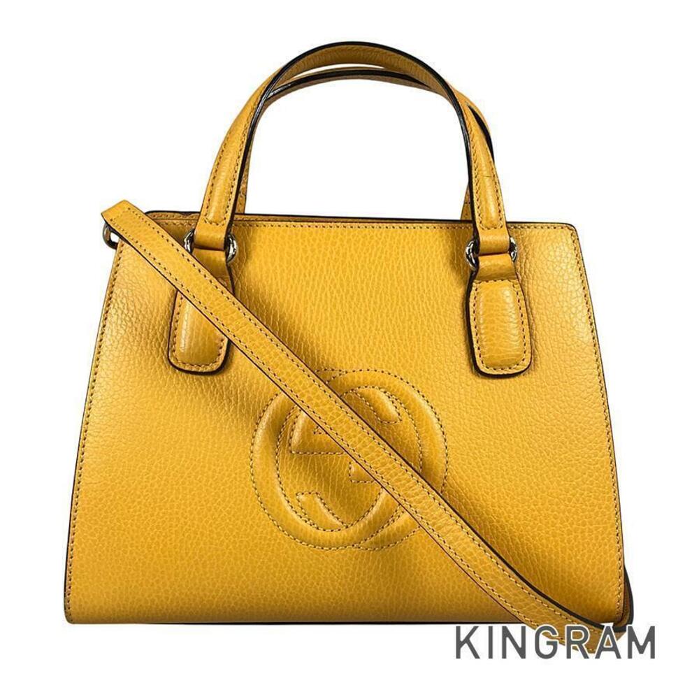 Gucci Soho Interlocking GG Handbag sh